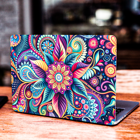 Abstract Floral - Laptop Skin