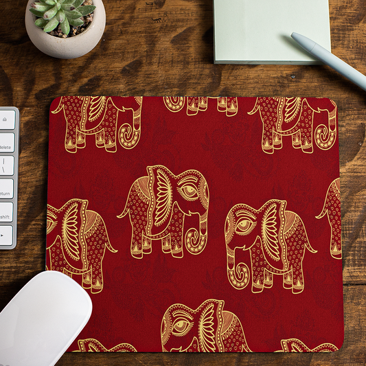 Elephant Art - Mouse Pad